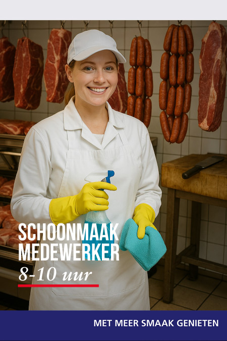 Schoonmaak medewerker